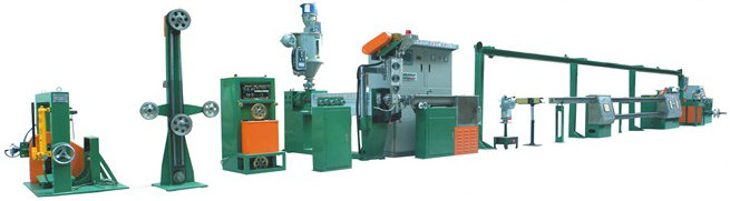 Auto Cable Sheathing Extruder Line